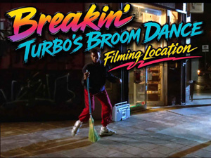 Title card from the movie Breakin'.