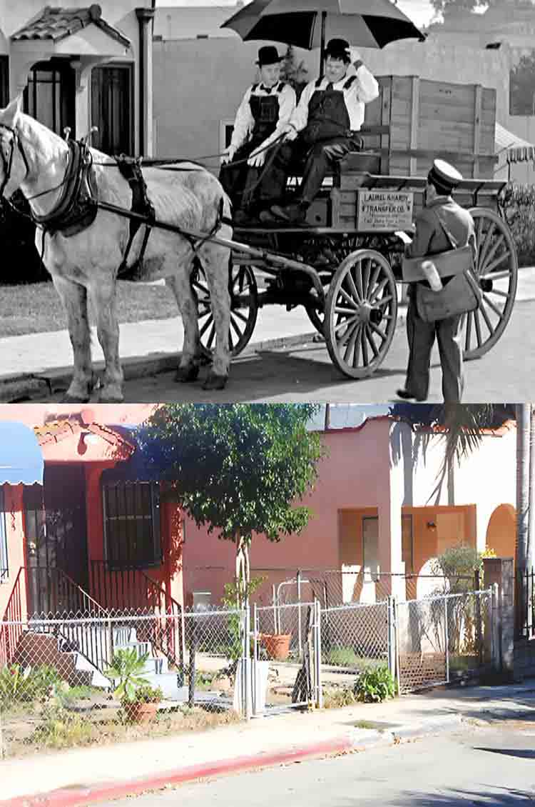 Filming location from the Laurel and Hardy movie The Music Box.