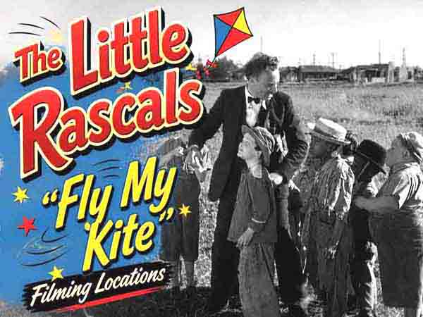 Title card from the Our Gang / The Little Rascals movie Fly My Kite.