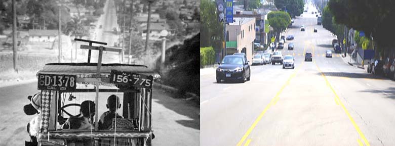 Our Gang / The Little Rascals filming location from their movie Free Wheeling.