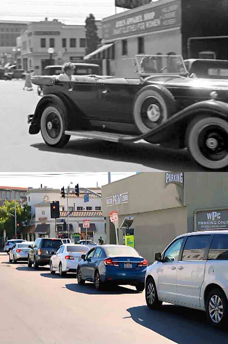 A scene from the 1934 Our Gang / The Little Rascals movie Honky-Donkey.