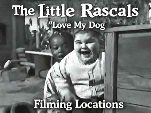Title card from the Our Gang / The Little Rascals movie Love My Dog.