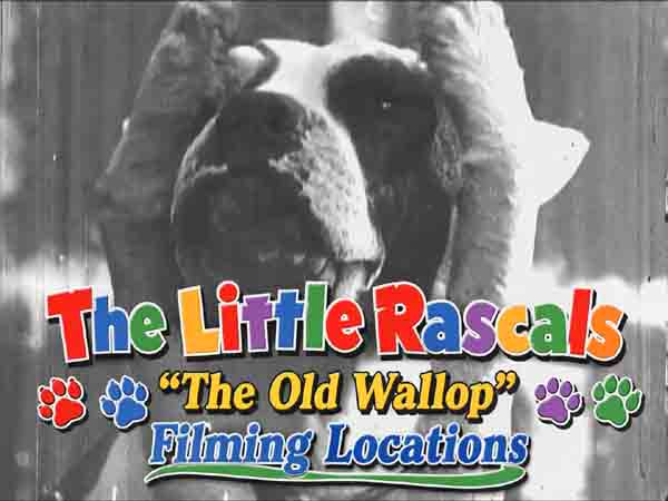 A scene from the 1927 Our Gang / The Little Rascals movie The Old Wallop.