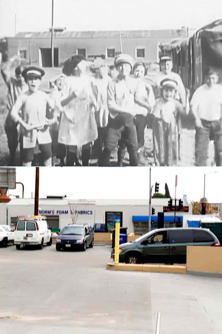 Filming location from the Our Gang / The Little Rascals movie The Sun Down Limited.