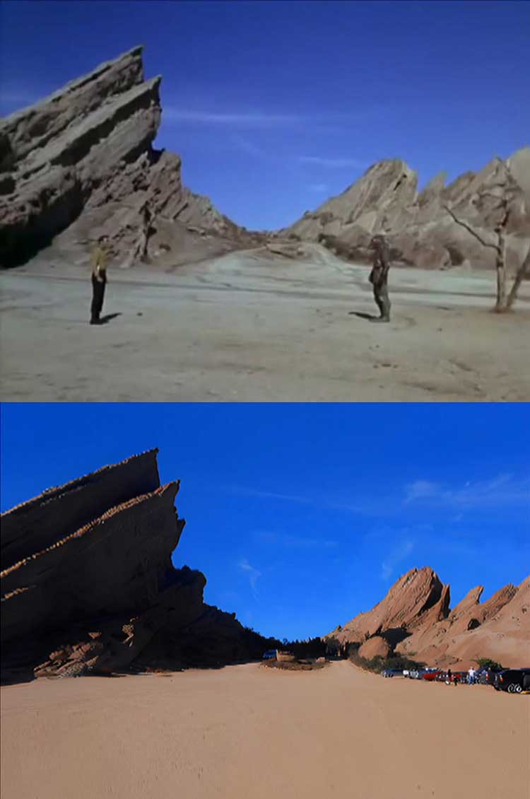Title card from the episode Arena from the TV series Star Trek.