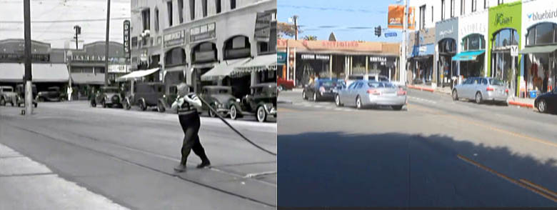 The Three Stooges filming location from their movie False Alarms.