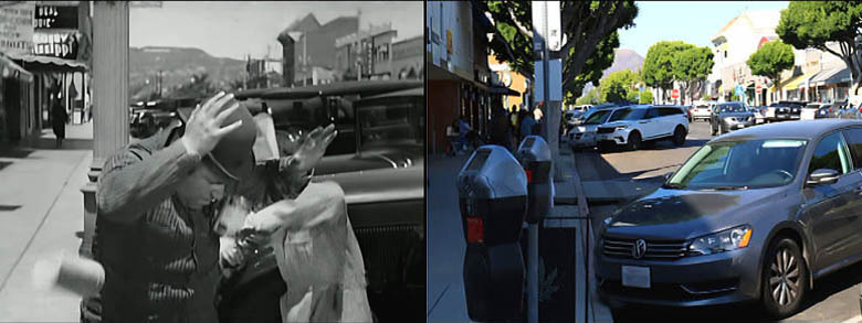 The Three Stooges filming location from their movie Hoi Polloi.
