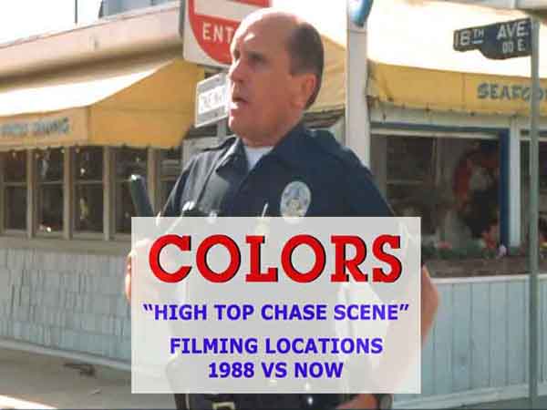 A scene from the 1988 movie Colors starring Sean Penn and Robert Duvall.
