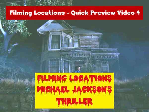 Michael Jackson Thriller Haunted House Scene