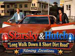 Title card from the episode Long Walk Down a Short Dirt Road (1977) from the TV series Starsky and Hutch.