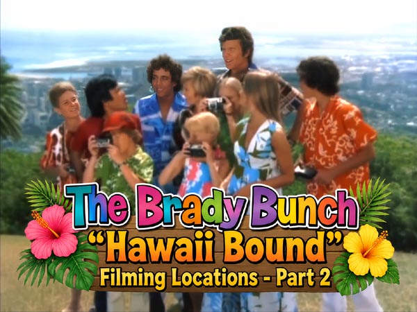 Title card from the episode Hawaii Bound from the TV series The Brady Bunch.