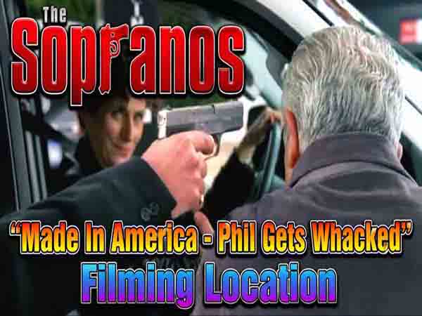 Title card from the episode Made In America from the TV series The Sopranos.