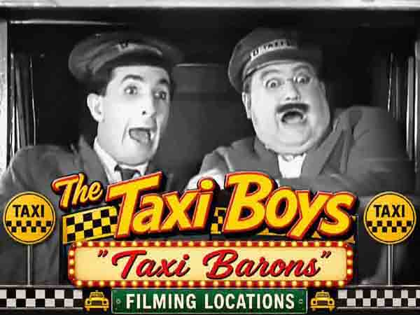 A scene from the 1933 movie Taxi Barons from The Taxi Boys series.