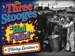 Title card from the movie Hoi Polloi starring The Three Stooges.